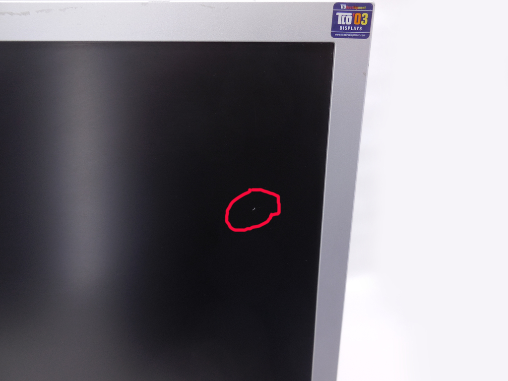 Монитор 19" (48.3 см) BenQ FP93E Незначительная царапина на экране - Pic n 309725