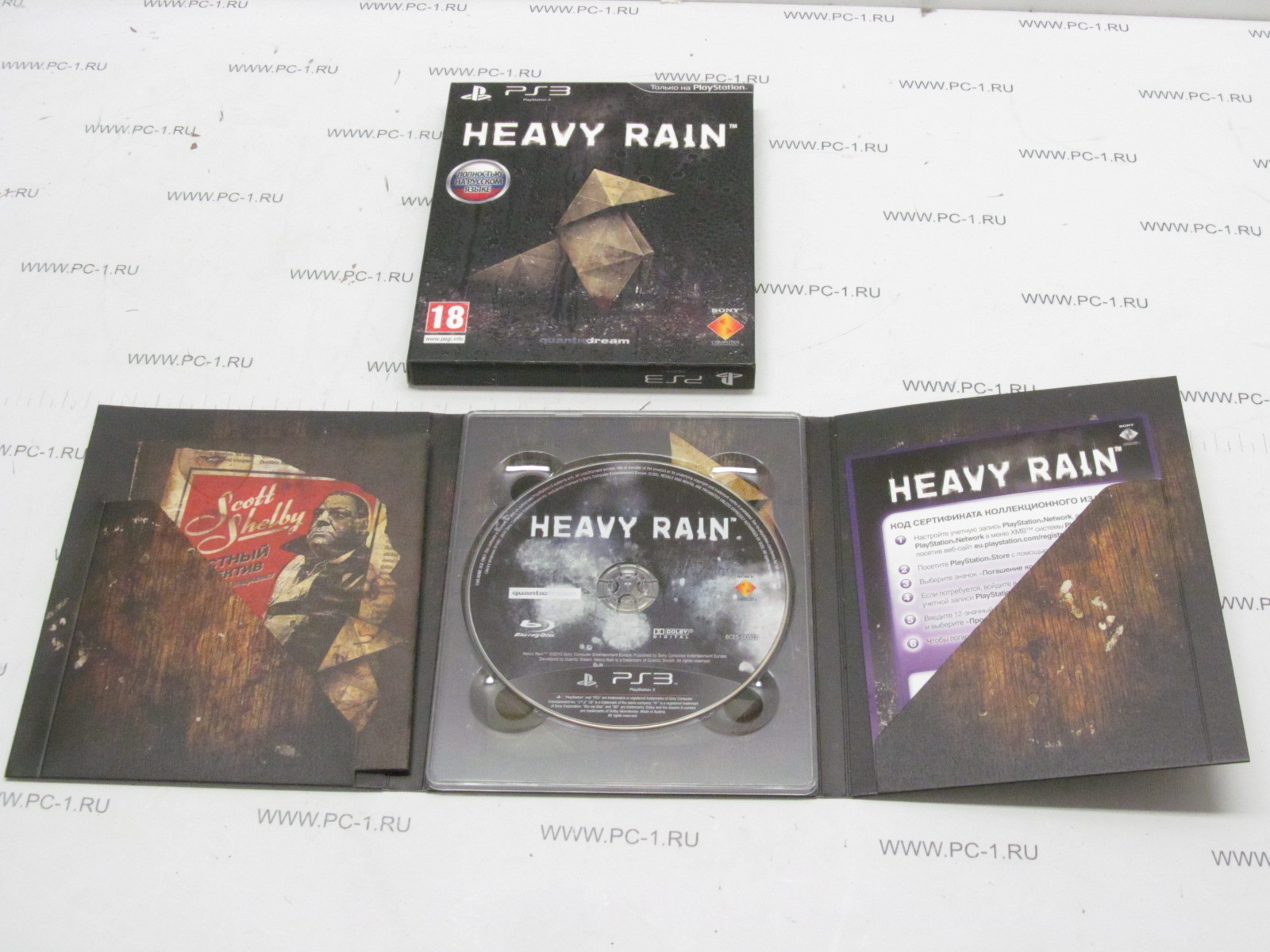 Who feedback Forced Игра для PS3 Heavy Rain /Полностью на Русском язык