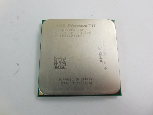 Как разогнать процессор amd phenom 2 x4 840t