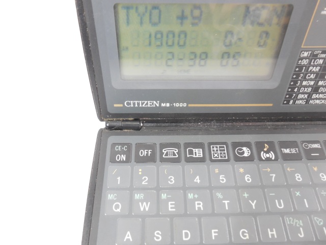 Электронная записная книжка Citizen MB-1000 - Pic n 243776