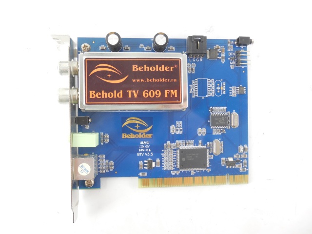TV-Tuner PCI внутренний Behold TV 609 FM - Pic n 247495
