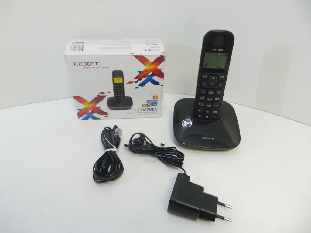 Радиотелефон DECT teXet TX-D6705A