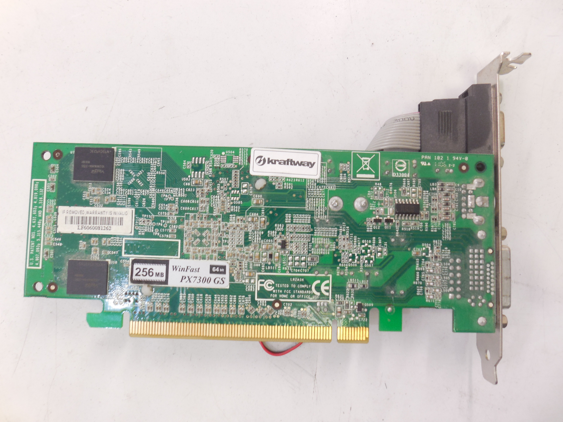 Видеокарта PCI-E KRAFTWAY WinFast PX7300 GS - Pic n 251902