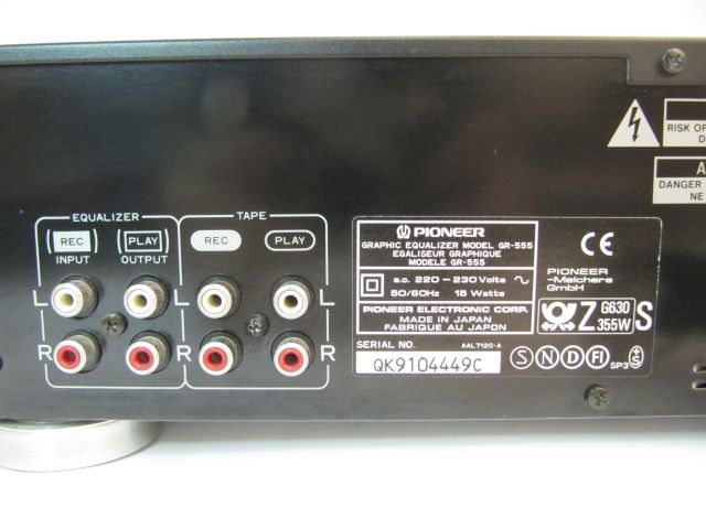 Эквалайзер Pioneer GR-555 - Pic n 254533