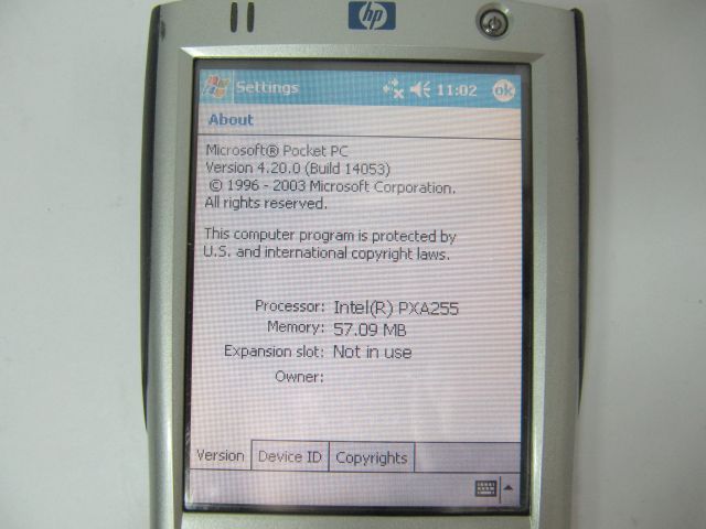 КПК HP iPAQ 2210 - Pic n 255844