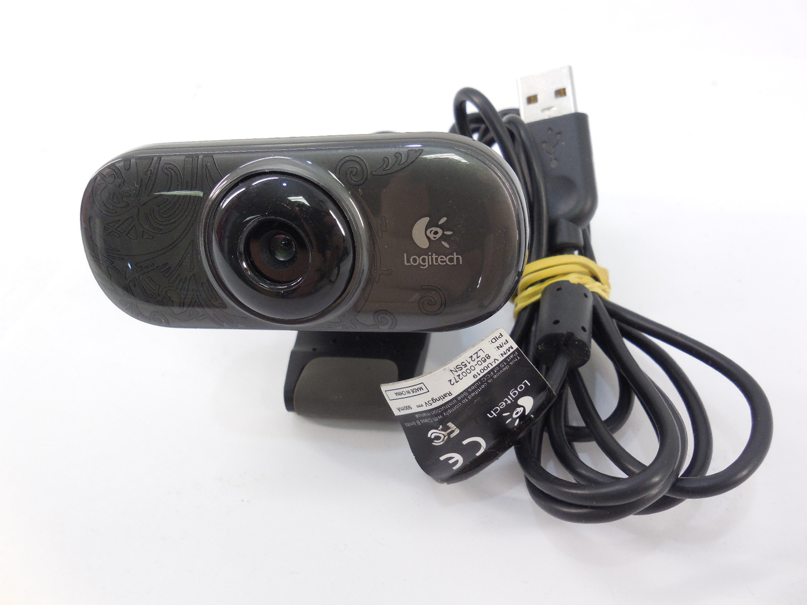 Logitech C210 V-U0019 Webcam 640x480 Video Capture USB 2.0