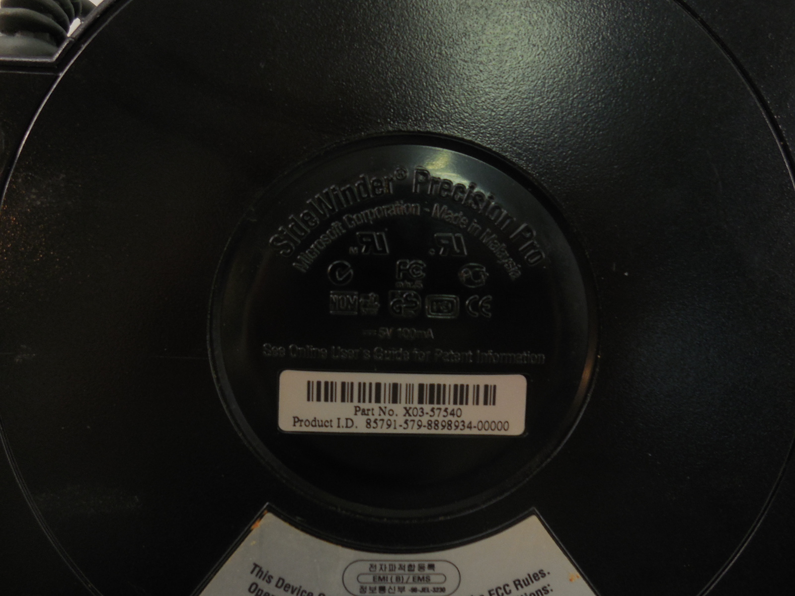 Джойстик Microsoft SideWinder Precision Pro - Pic n 261212