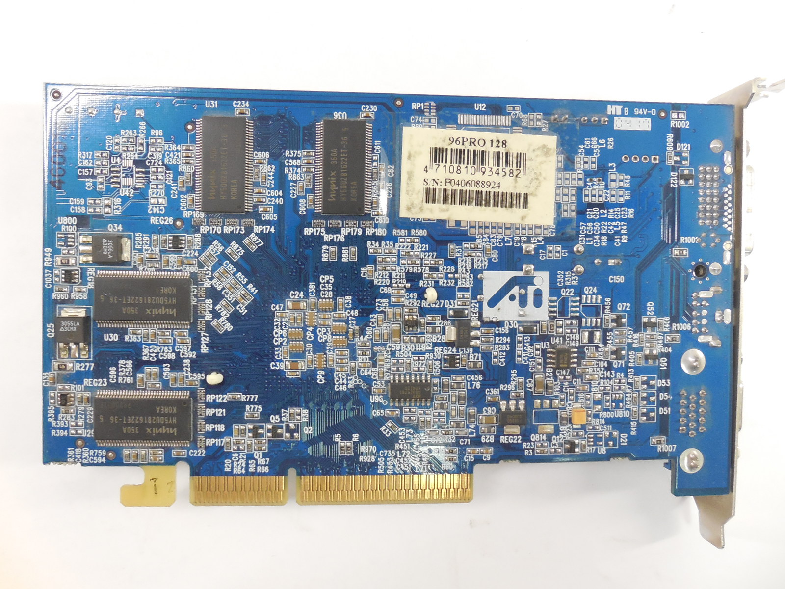 Видеокарта AGP 8x ATI Radeon 9600 Pro, 128Mb - Pic n 261298