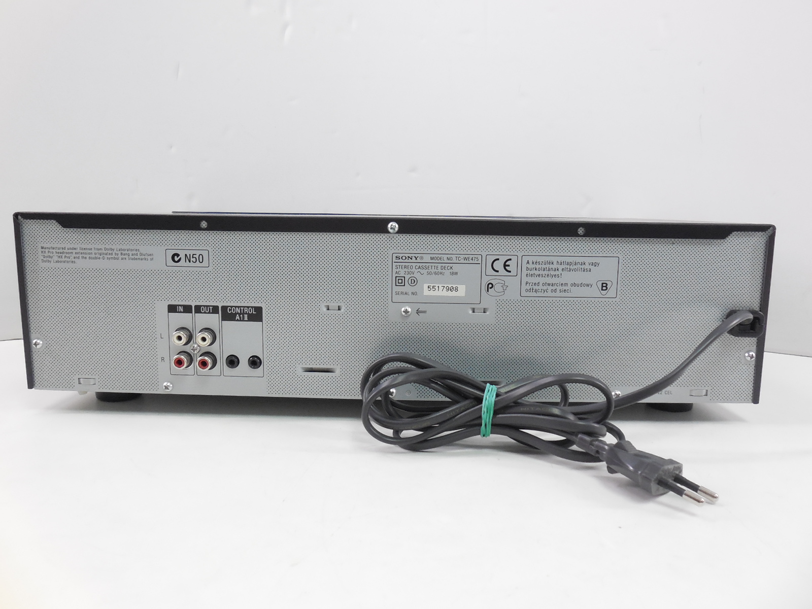 HiFi кассетная дека Sony TC-WE475 - Pic n 261965