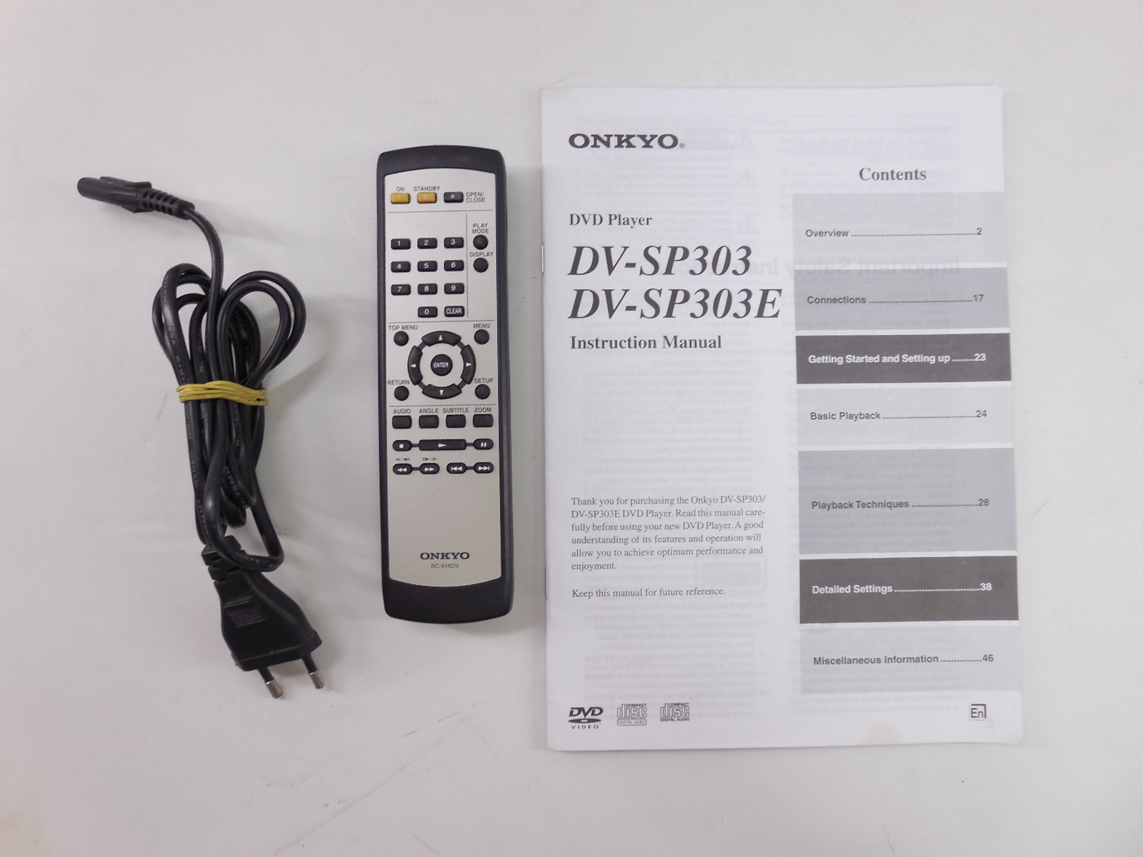 HiFi DVD проигрыватель Onkyo DV-SP303E - Pic n 262003