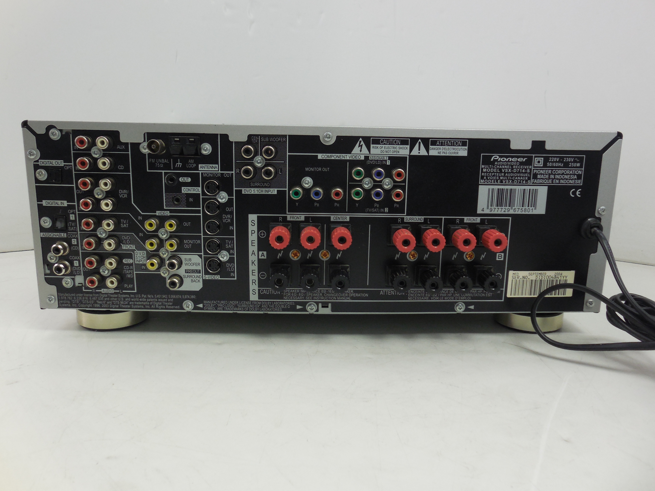 Ресивер Pioneer VSX-D714-S - Pic n 264238