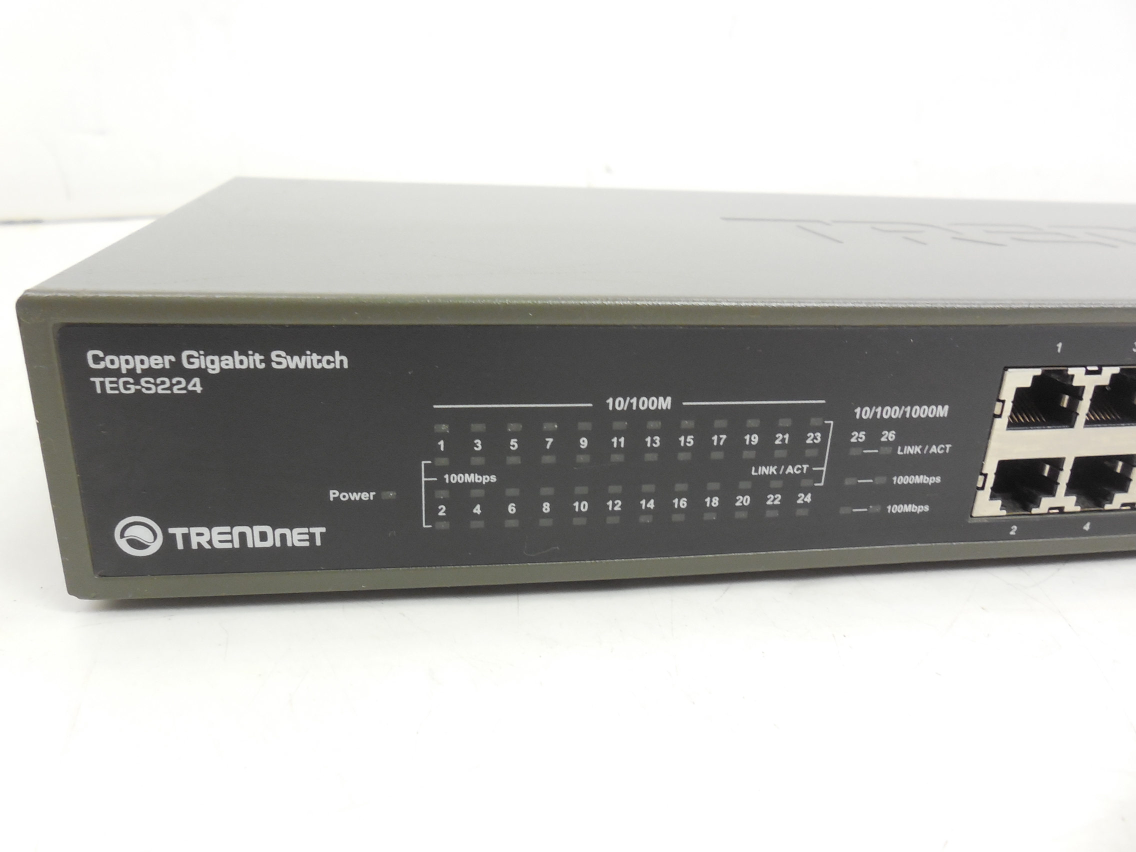Коммутатор (Switch) TRENDnet TEG-S224, 24 порта