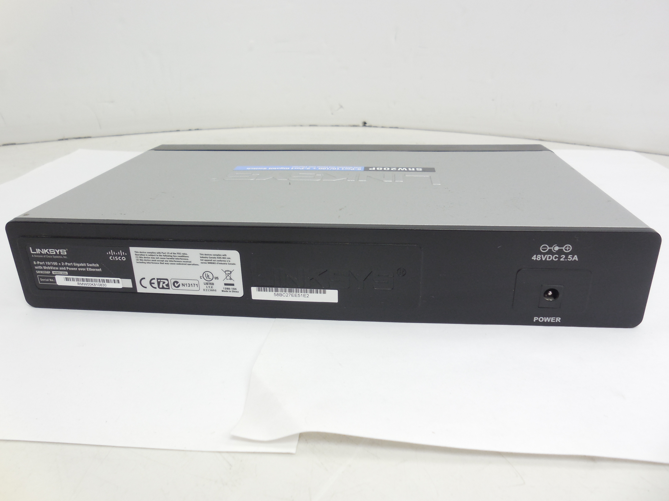 Коммутатор (Switch) Linksys Business Series SRW208 - Pic n 264503