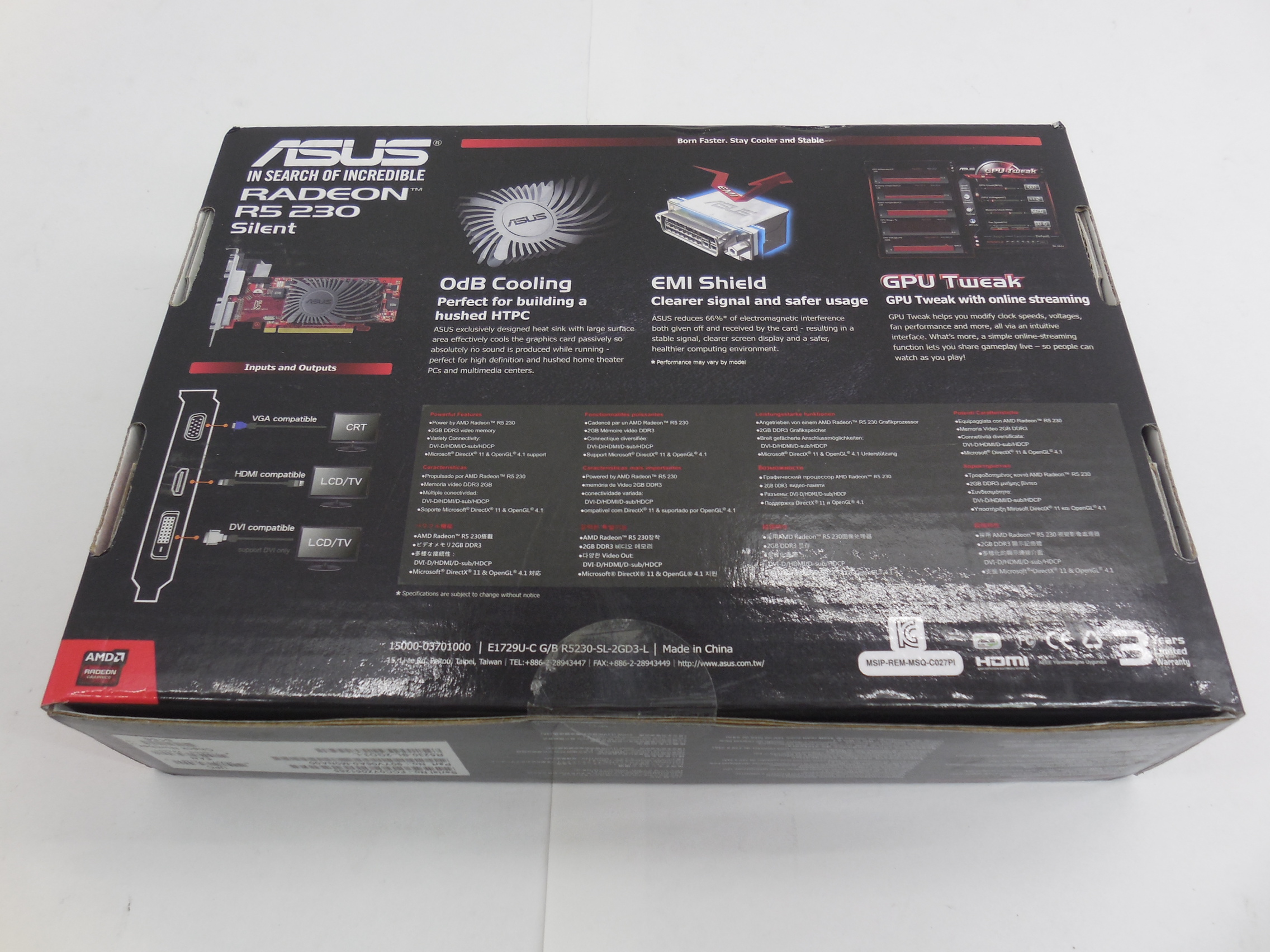 Видеокарта PCI-E ASUS Radeon R5 230 2Gb - Pic n 264915