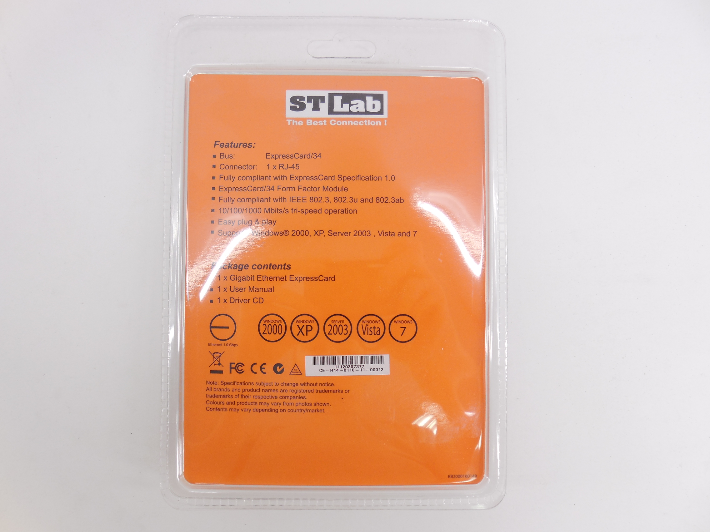 Контроллер ST-Lab C-342 ExpressCard на RJ-45 - Pic n 266980