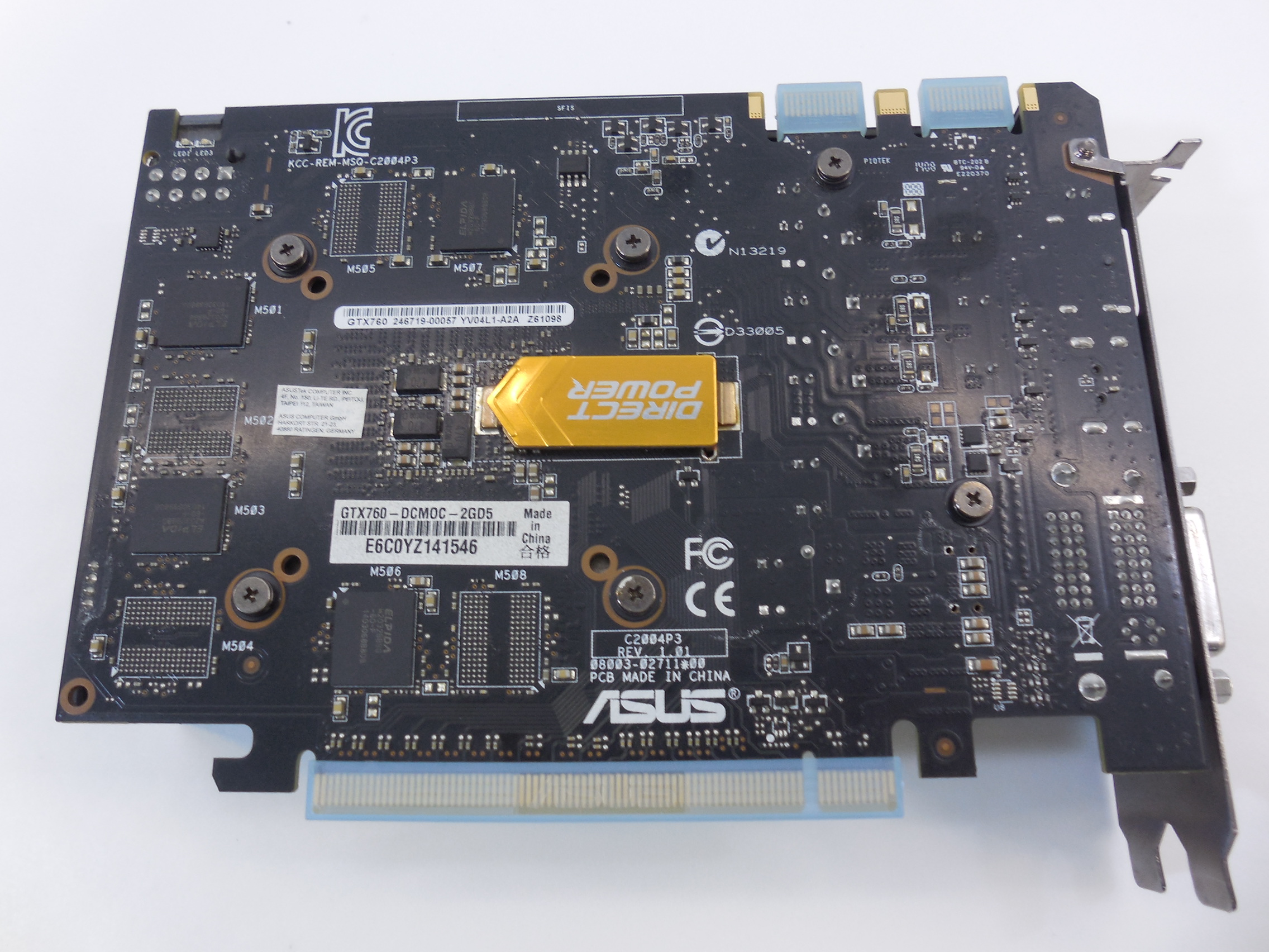 Видеокарта PCI-E 3.0 ASUS GeForce GTX 760, 2Gb - Pic n 267761
