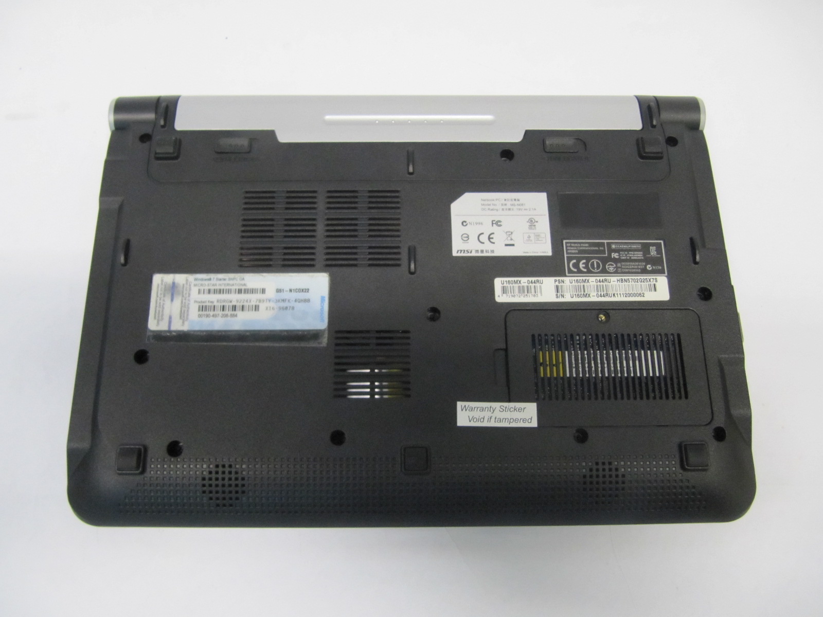 Нетбук MSI U160MX-044ru - Pic n 270019