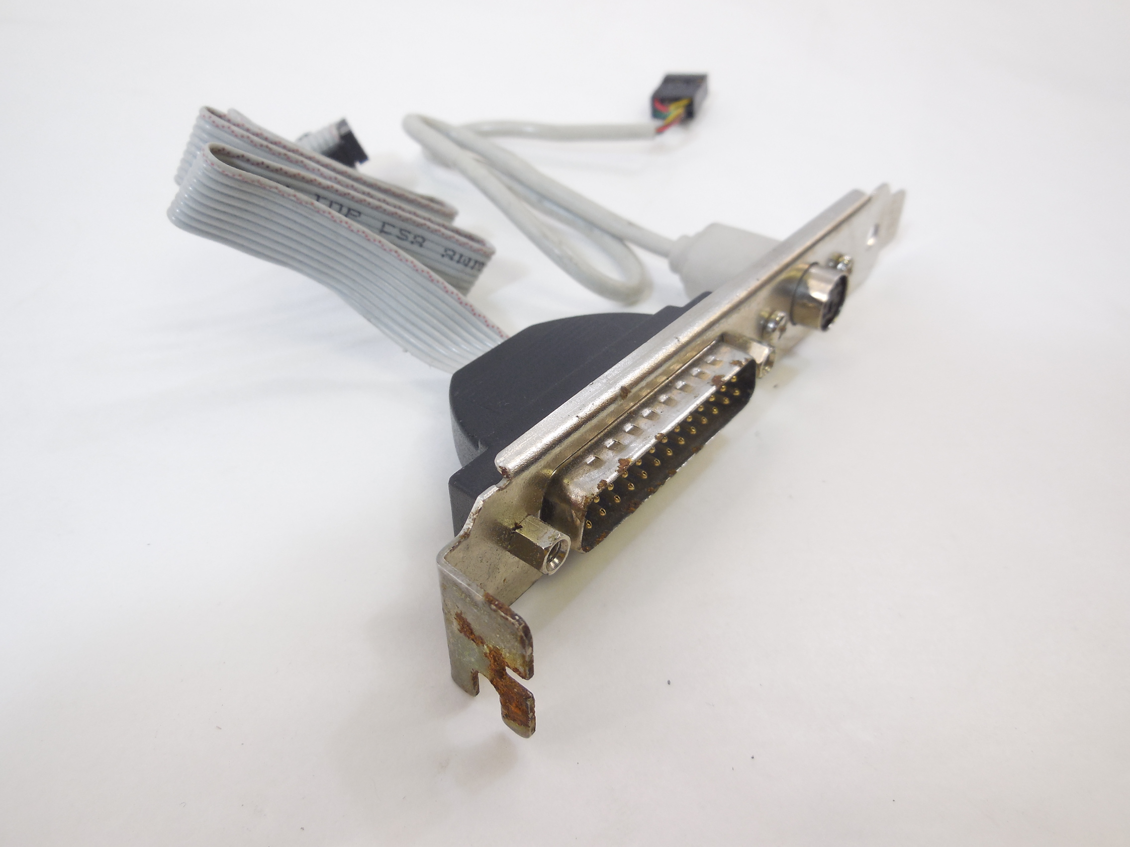 Планка портов в корпус ПК COM rs232 DB25 + ps/2 - Pic n 270993