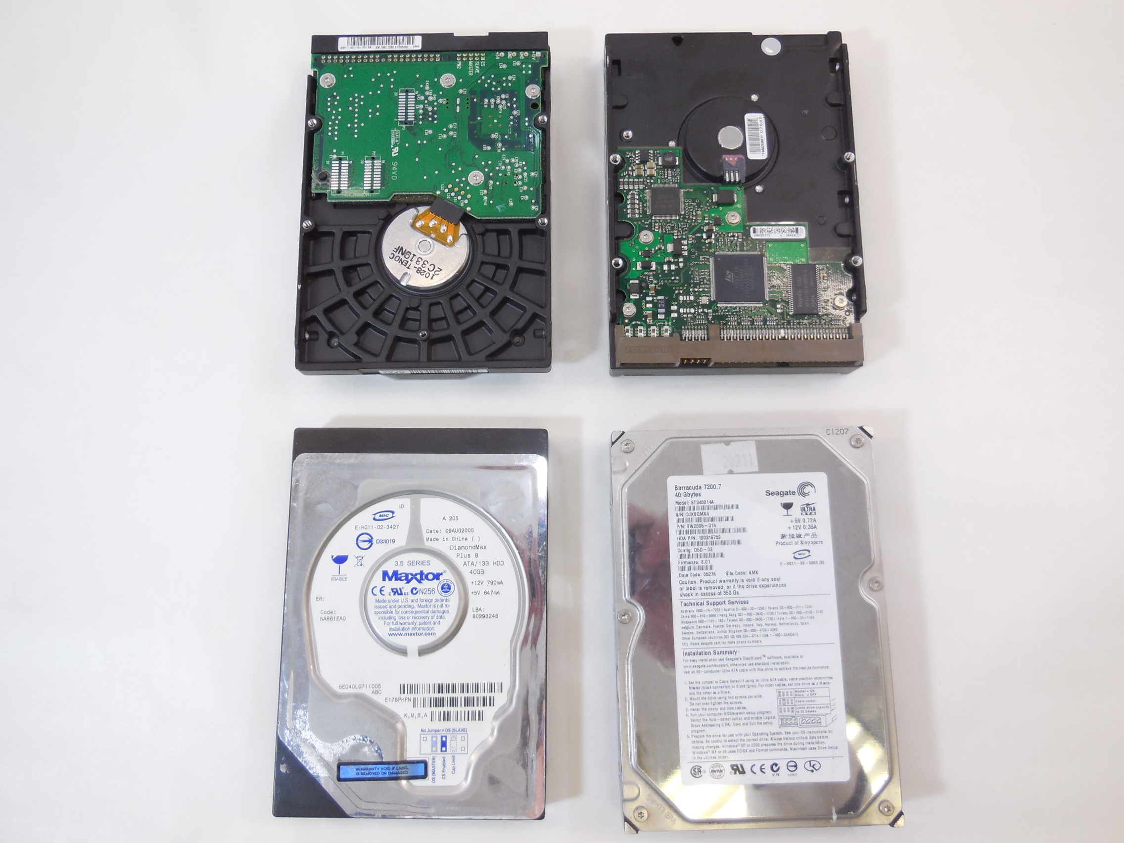 Жесткий диск HDD IDE 40Gb 3.5" 5400rpm - Pic n 254146