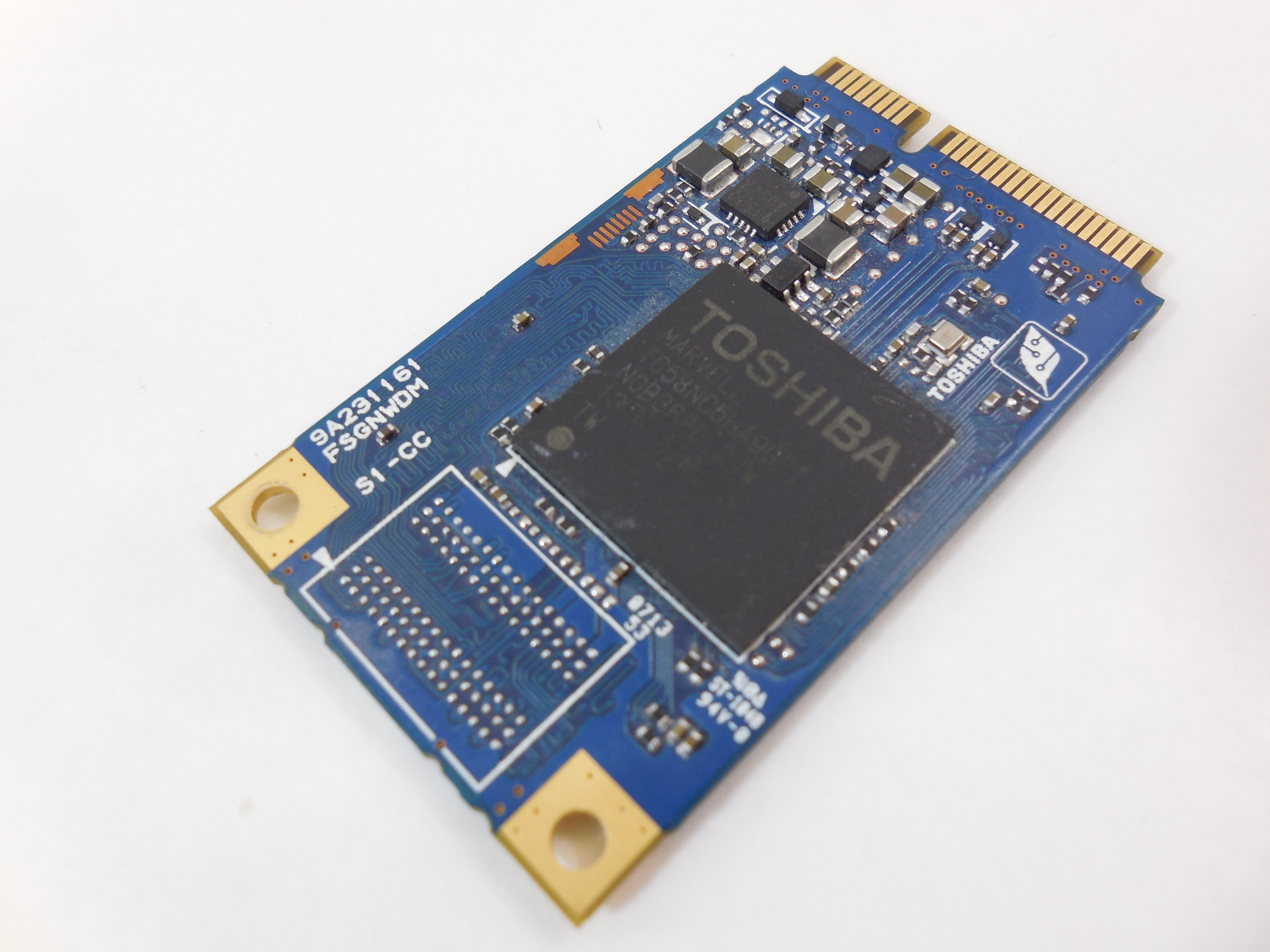 Твердотельный накопитель SSD mSATA Toshiba 128Gb - Pic n 273175