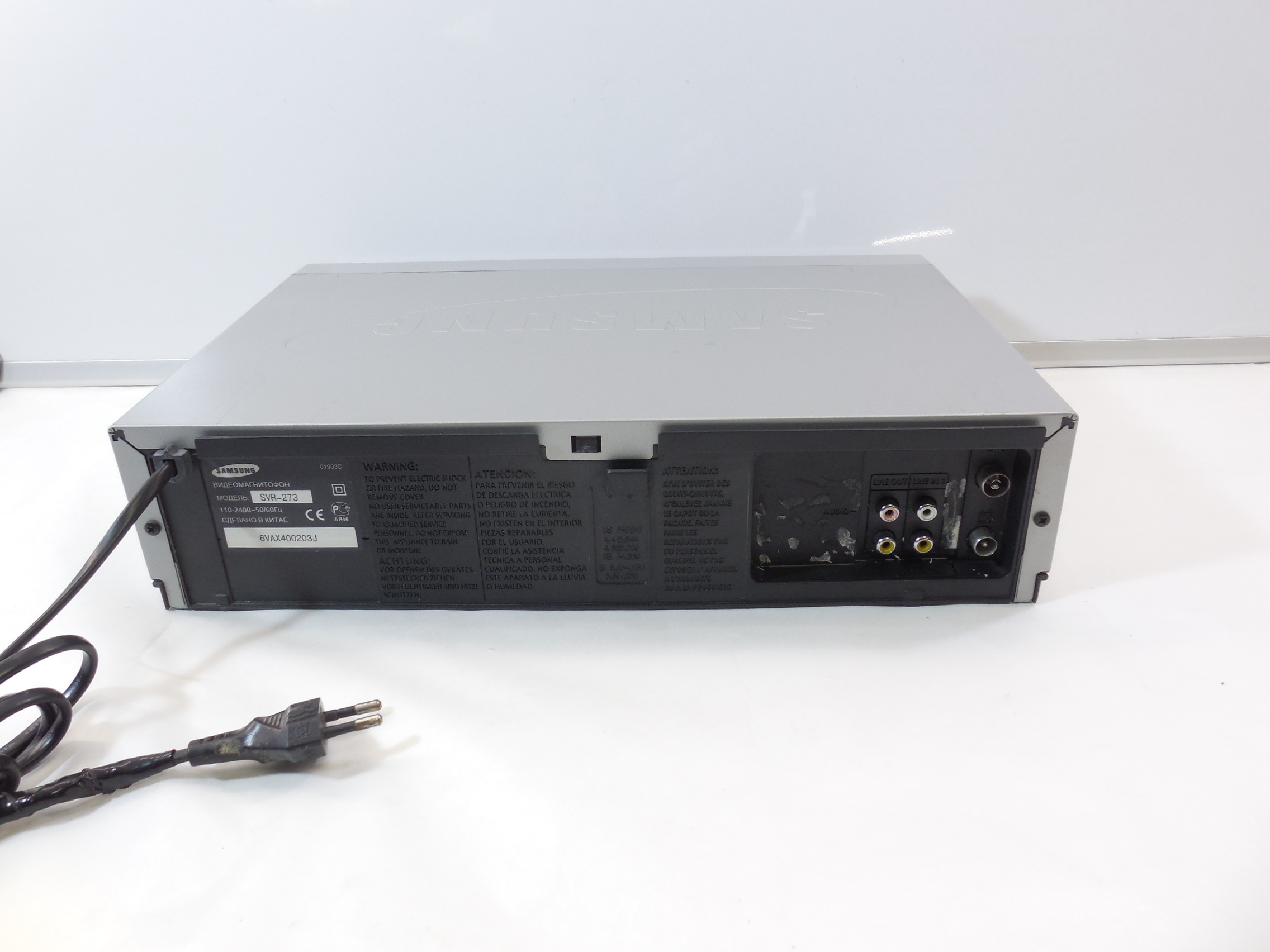 Видеомагнитофон VHS Samsung SVR-273 - Pic n 274532