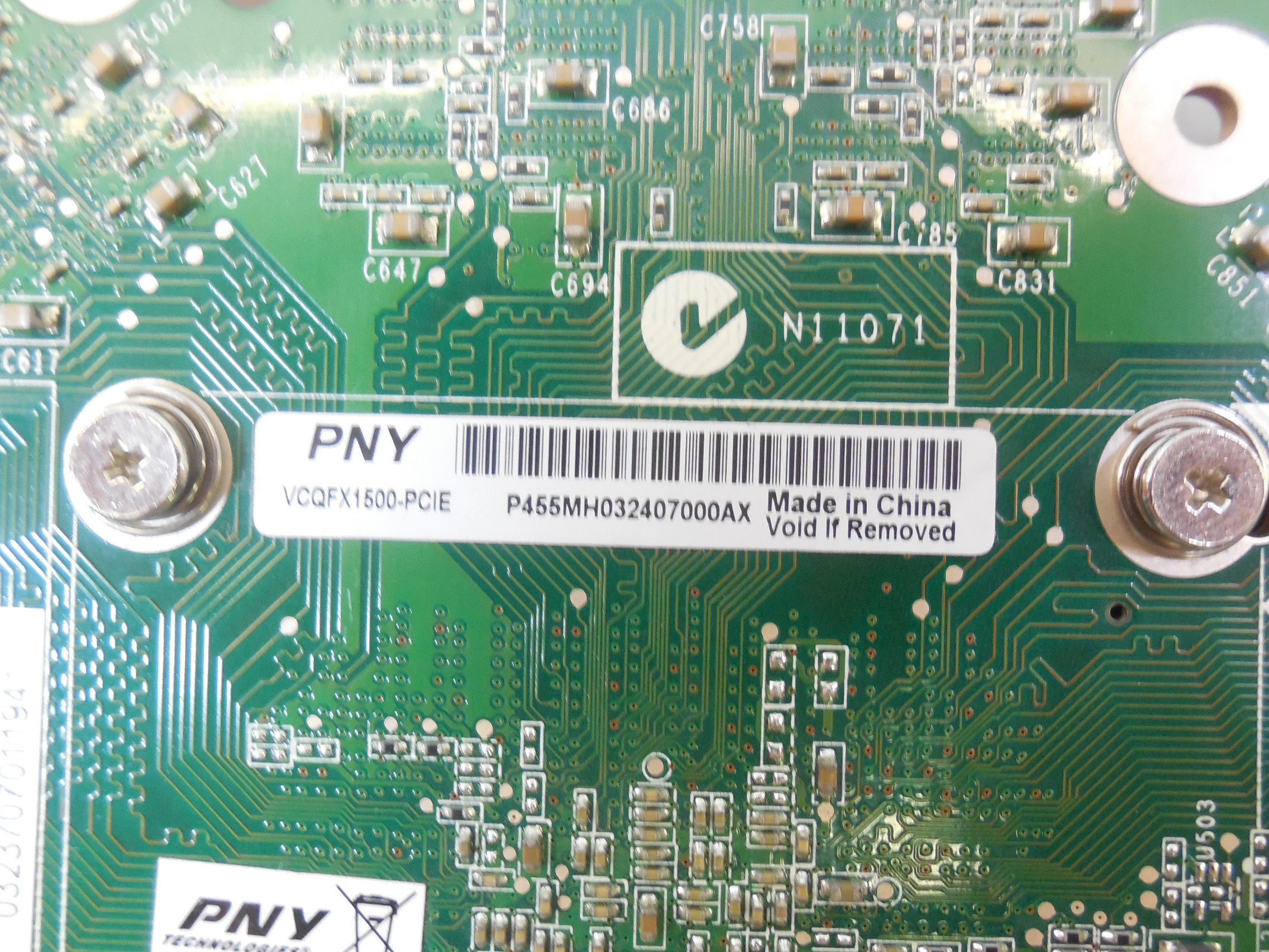 Видеокарта PNY Quadro FX 1500 256Mb - Pic n 275283