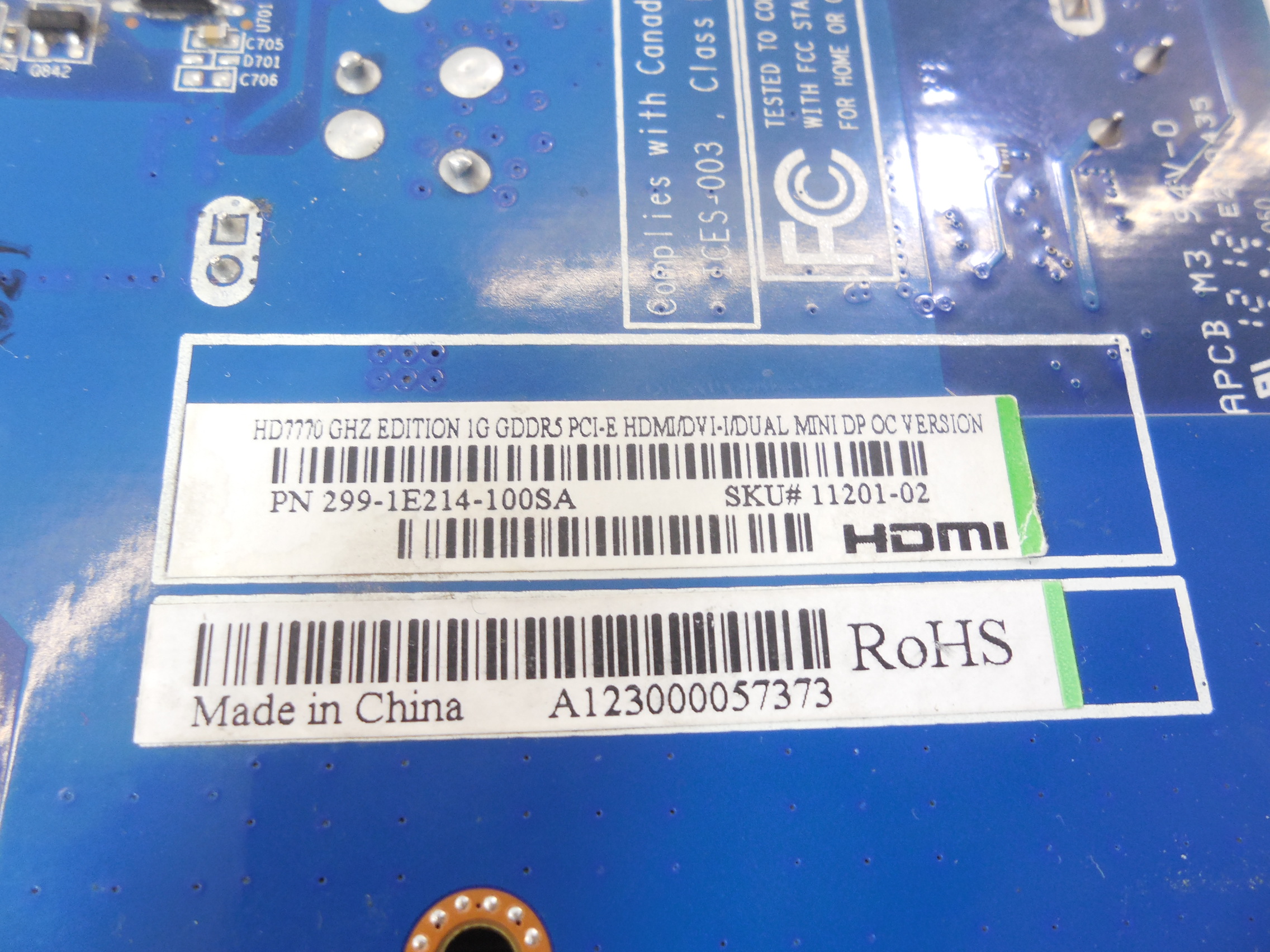 Видеокарта PCI-E Sapphire Radeon HD 7770 1024Mb - Pic n 275823