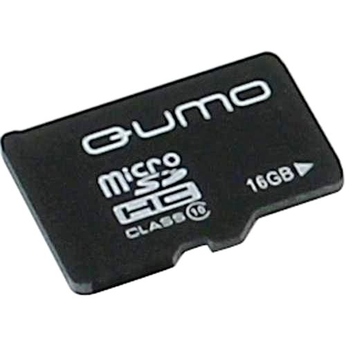 Карта памяти микро SDHC 16 Гб класс 10 — Qumo - Pic n 277085