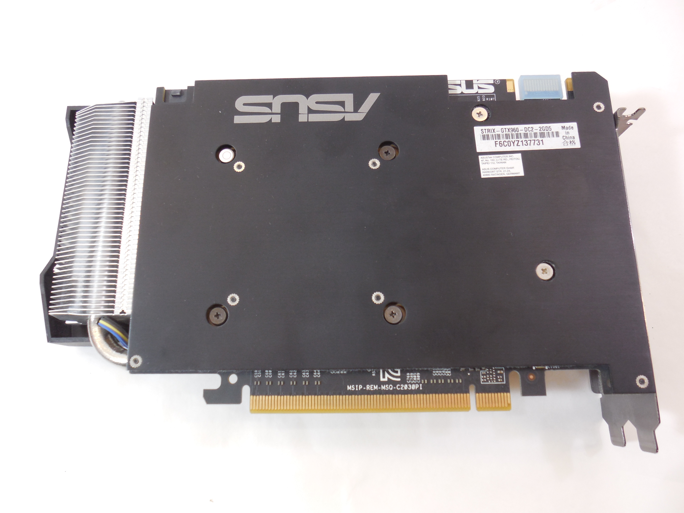 Видеокарта ASUS Strix GeForce GTX 960 2Gb - Pic n 277680
