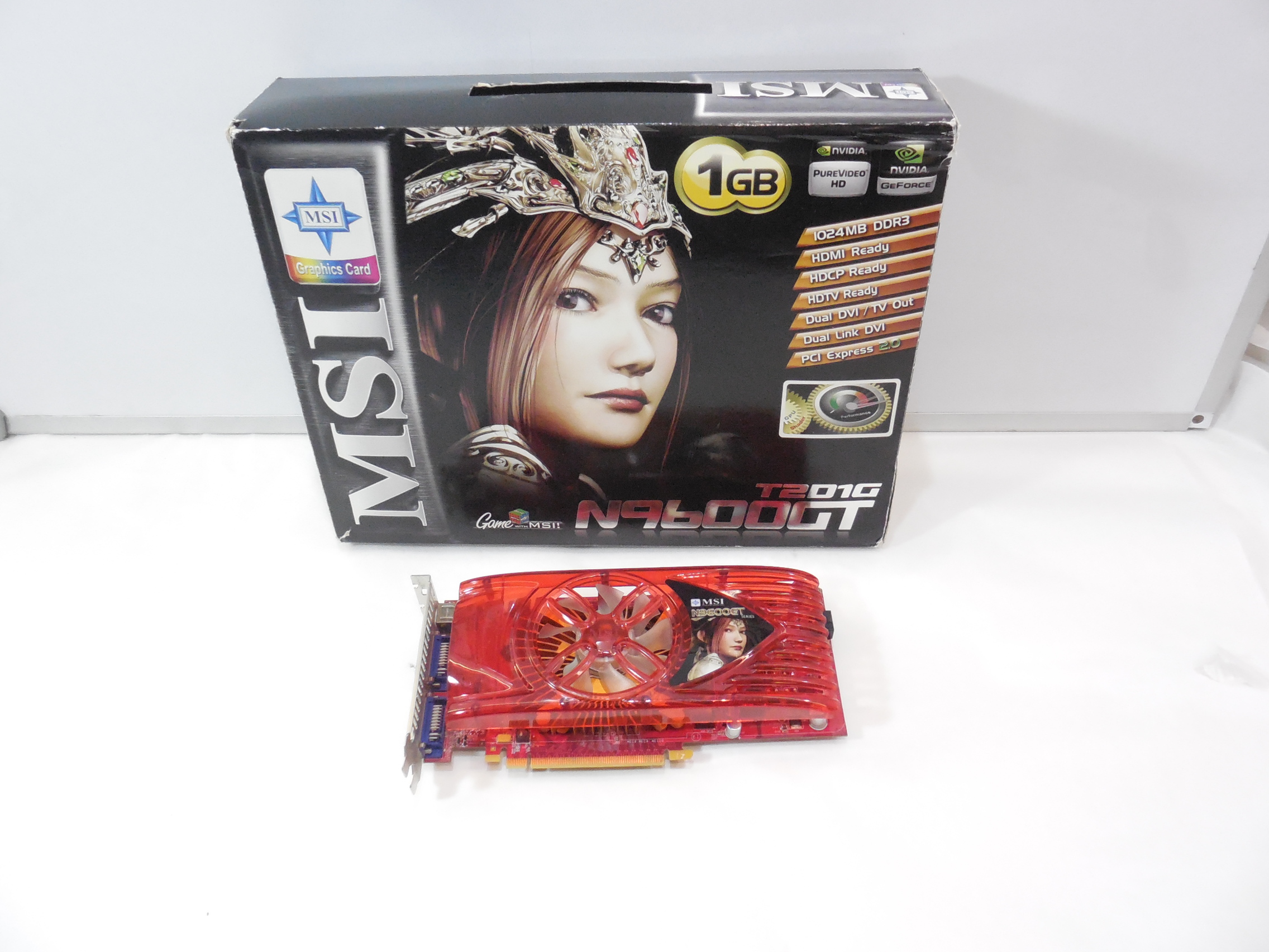 Видеокарта PCI-E MSI GeForce 9600GT 1GB - Pic n 278422