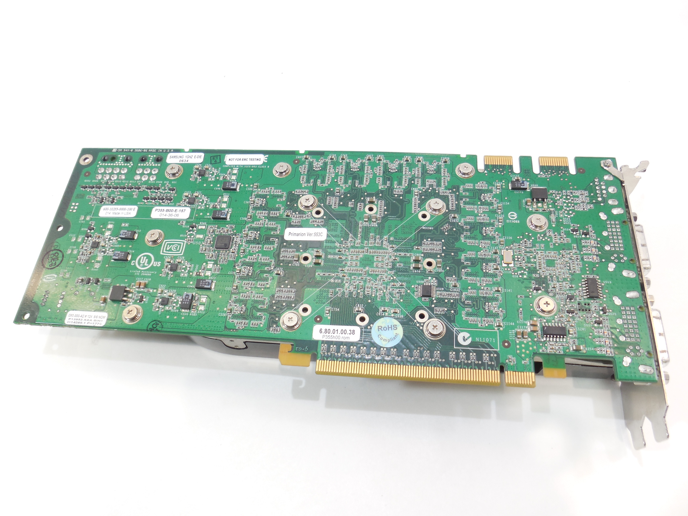 Видеокарта PCI-E nVIDIA GeForce 8800 GTX, 768Mb - Pic n 279604