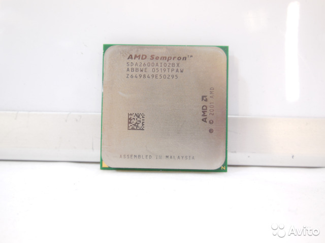 Процессор Socket 754 AMD Sempron 2600+ (1.6GHz) - Pic n 247048