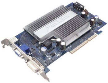 Видеокарта AGP 8x ASUS N7600GS nVIDIA GeForce 7600GS 256Mb /VGA /DVI /TV-Out /Silent + Драйвер