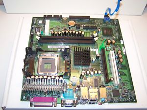 Материнская плата MB для Desktop корпусов Dell Optiplex GX280 - 270 model DHP 6GDFJ1J Desktop Motherboard P/N CN-0H8367-13740 - 4CO - 03EX/ mb foxconn LS-36 / Socket 775 / DDR / PCI-X /PCI/ Sound/ LPT/ USB/ SVGA/ COM /