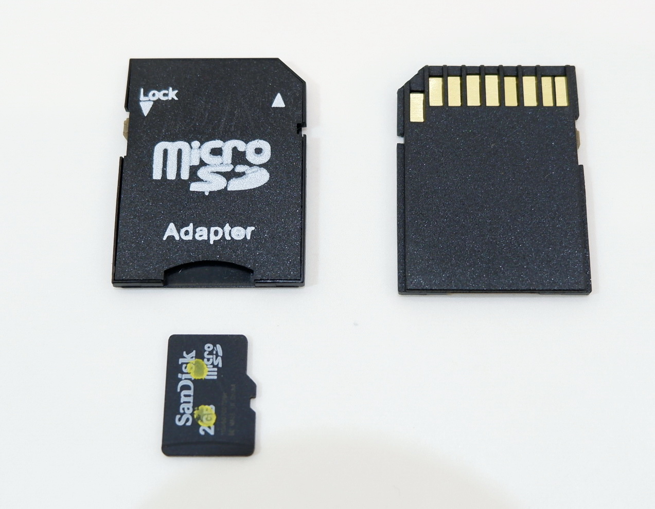 3шт. в комплекте. Адаптер переходник MicroSD или TF в SD карту SDHC