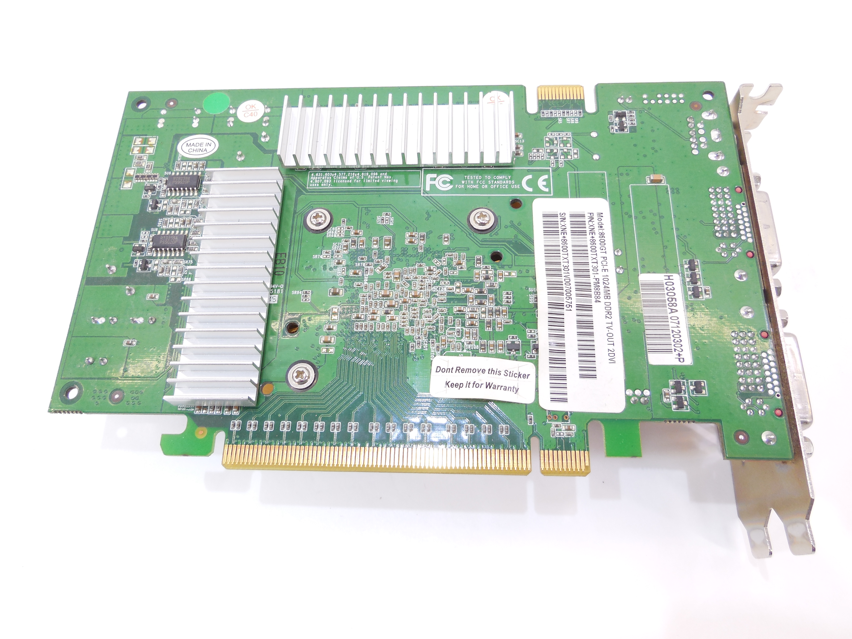 Видеокарта PCI-E Palit 8600GT 256MB - Pic n 286638