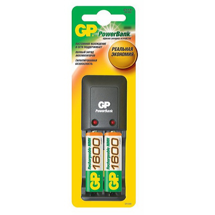 Зарядное устройство GP PowerBank для АА, ААА - Pic n 54202