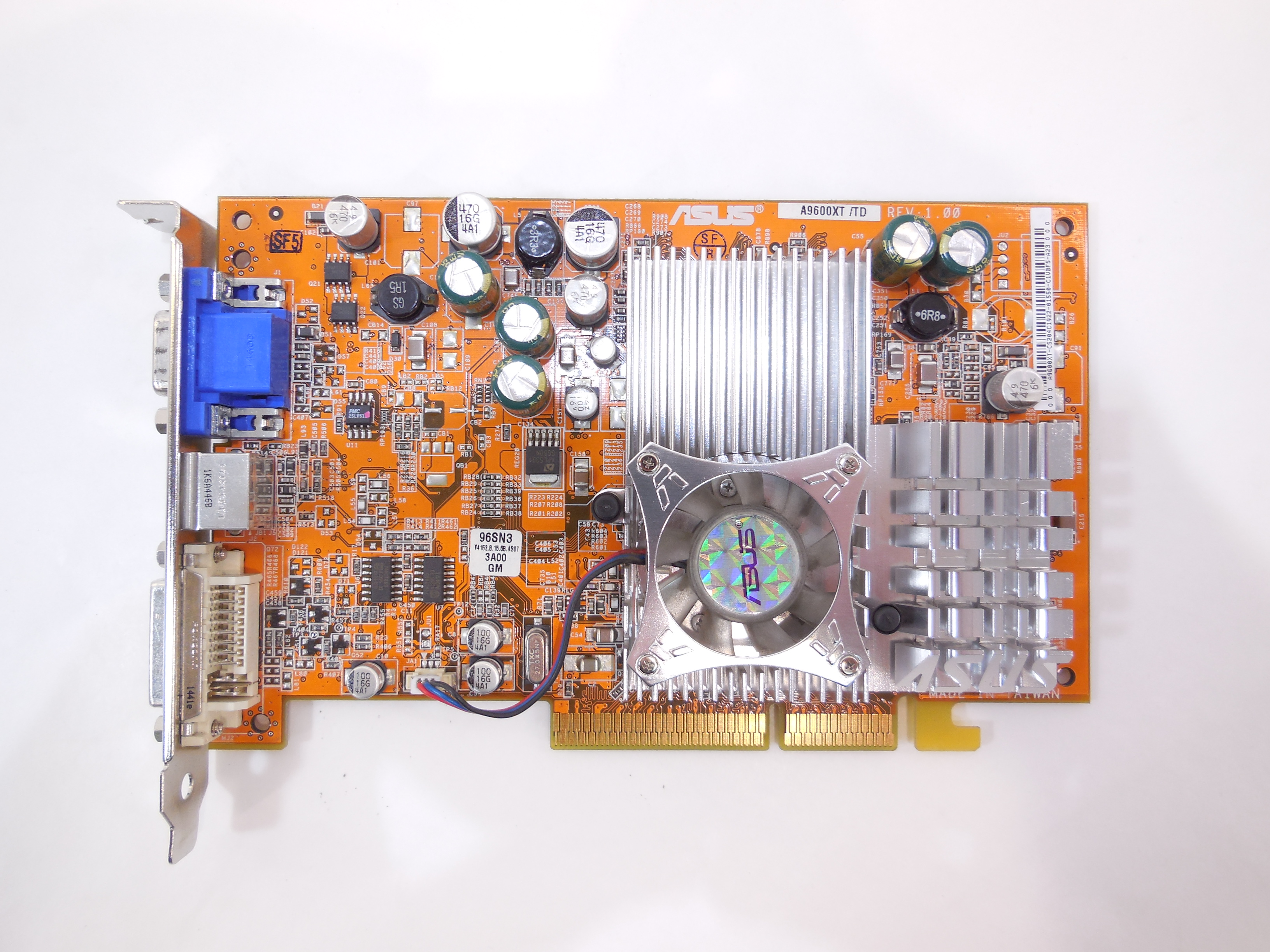 Видеокарта ASUS Radeon 9600 XT 128Mb - Pic n 286867