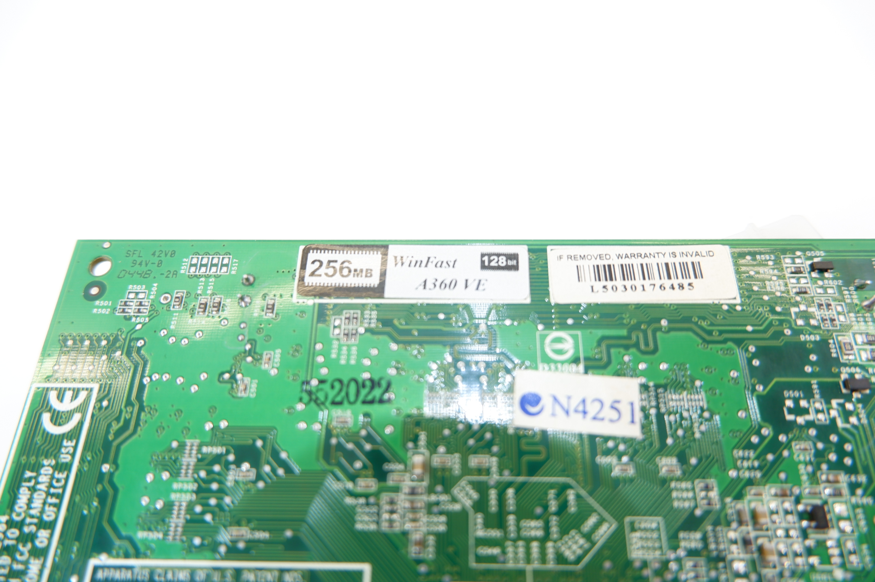 Видеокарта AGP Leadtek WinFast A360 VE /256Mb - Pic n 287011