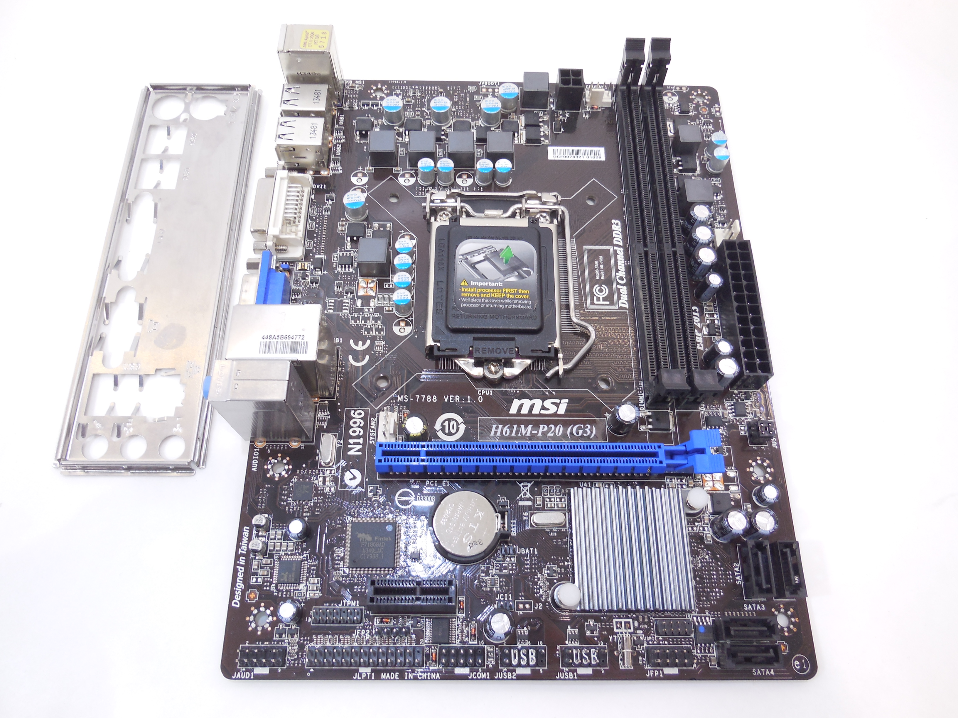  Socket 1155 MSI H61M P20 G3 