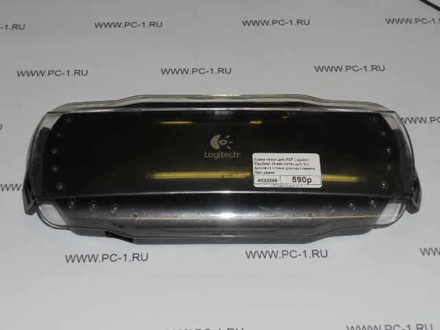 Сумка-чехол для PSP Logitech PlayGear Street /отсек для 3-х дисков /4 отсека для карт памяти /Без ремня