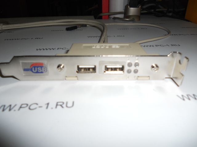 Планка USB на заднюю панель компьютерного корпуса ( системного блока ) для вывода наружу от разъемов материнской платы портов USB / 1394 / SATA / COM / LPT / и т.д. В ассортименте. Цена за штуку
