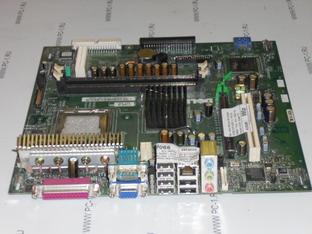 Материнская плата MB для Desktop корпусов Dell Optiplex GX280 - 270 model DHP 6GDFJ1J Desktop Motherboard P/N CN-0H8367-13740 - 4CO - 03EX/ mb foxconn LS-36 / Socket 775 / DDR / PCI-X /PCI/ Sound/ LPT/ USB/ SVGA/ COM /