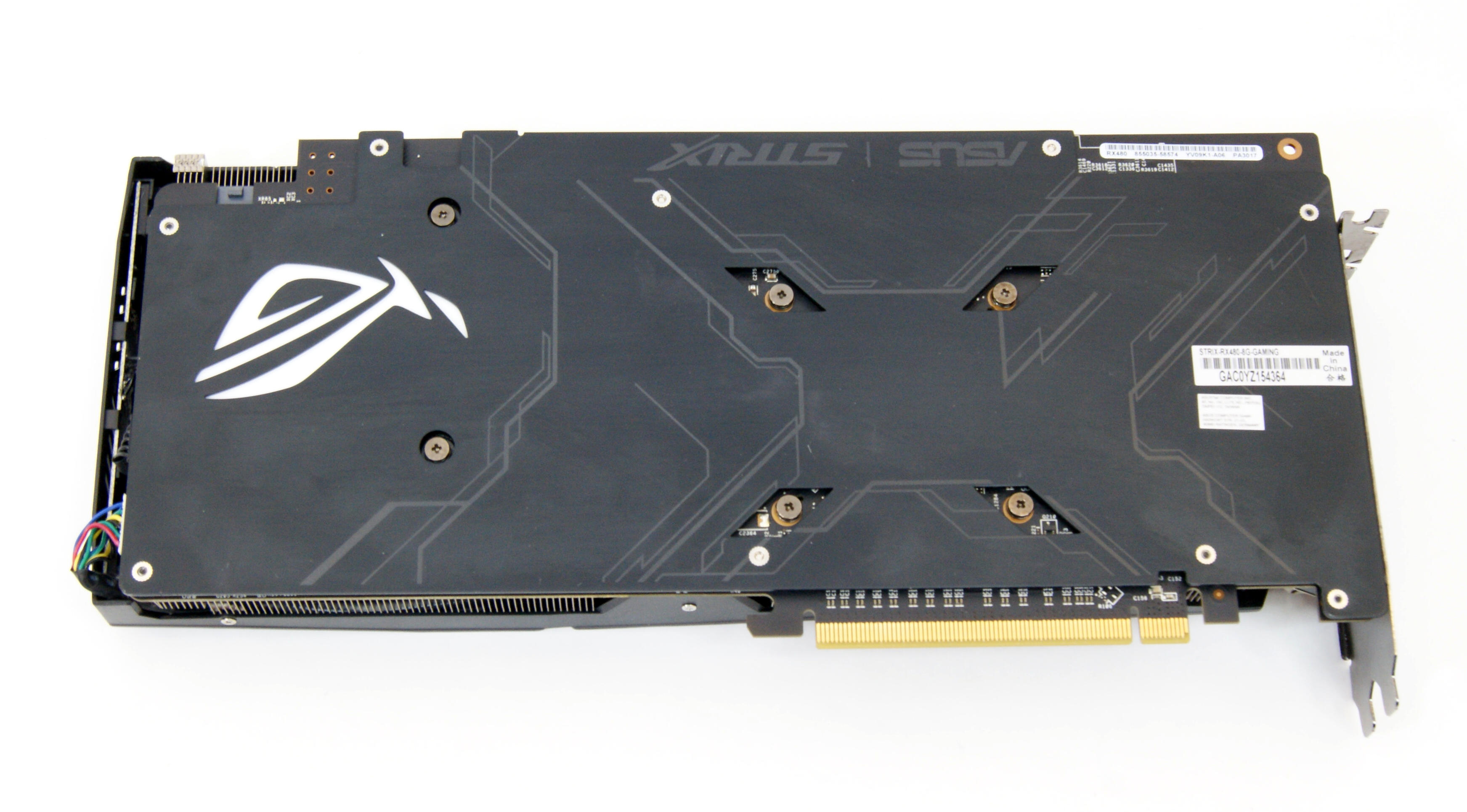 Видеокарта PCI-E ASUS Radeon RX480-8g 8Gb - Pic n 290204