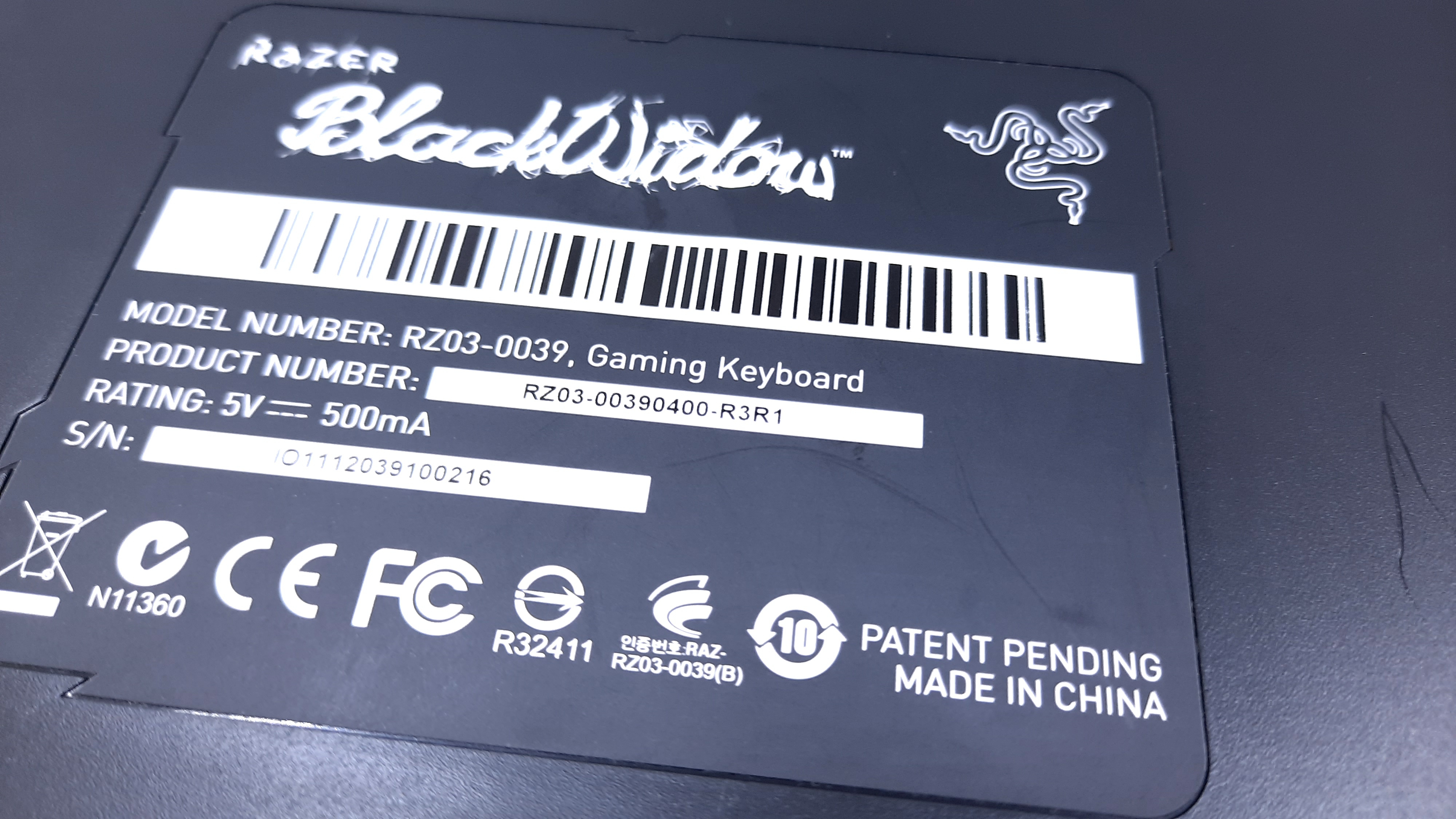 Razer BlackWidow 2013 (rz03-0039) - Pic n 290262