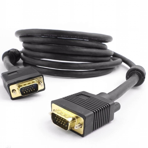 Кабель VGA 15M-15M чёрный — 3 метра - Pic n 286714