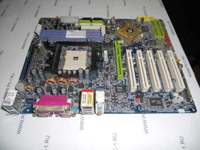 Материнская плата GigaByte GA-K8N Pro Socket754 <nForce3 150> AGP+ GbLAN+ 1394 SATA+ RAID133 ATX 3DDR <PC-3200>