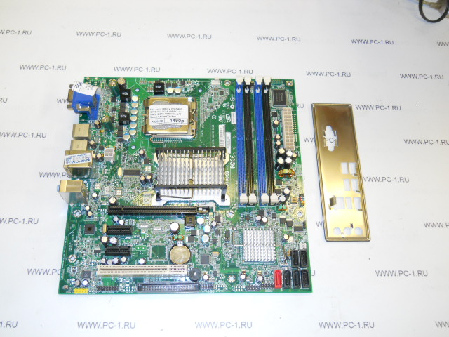 Материнская плата MB Intel DQ35MPE /S775 /PCI /PCI-E x16 /2xPCI-E x1 /6xSATA /4xDDRII /6xUSB /VGA /LPT /Sound /LAN /mATX /Заглушка