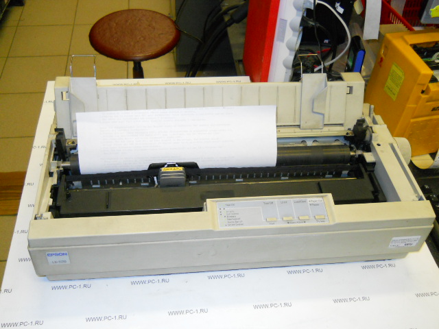 Матричный принтер epson lx. Матричный принтер Epson LX-1170 II. Epson LX 1170. Матричный принтер 1170.