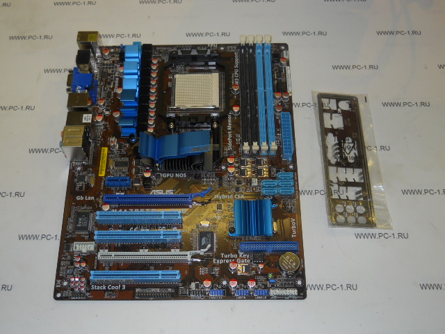 Материнская плата MB ASUS M4A785TD-V EVO /Socket AM3 /3xPCI /2xPCI-E x16 /PCI-E x1 /4xDDR3 /5xSATA /IDE /6xUSB /Sound /LAN /VGA /DVI /HDMI /1394 /E-SATA /ATX /НОВЫЙ